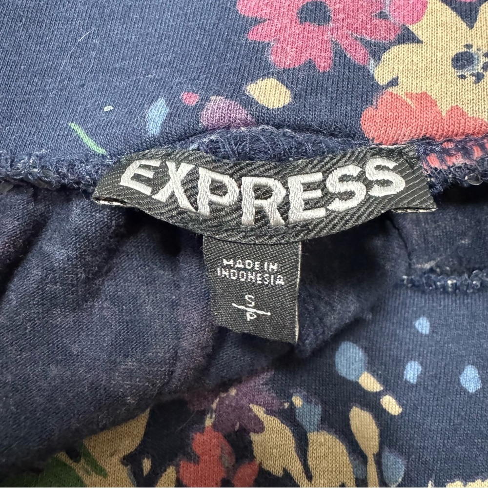 Express Y2K Floral Ruffle Micro Mini‎ Shorts Skort - Picture 9 of 11